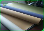 0.55mm White / Blue / Black Kraft Liner Paper Fabric For Shopping Bag / File