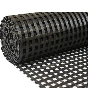 Wholesale 50-200m Length Fiberglass Biaxial Geogrid for Roadbeds and Slope Protection Exporter from china suppliers
