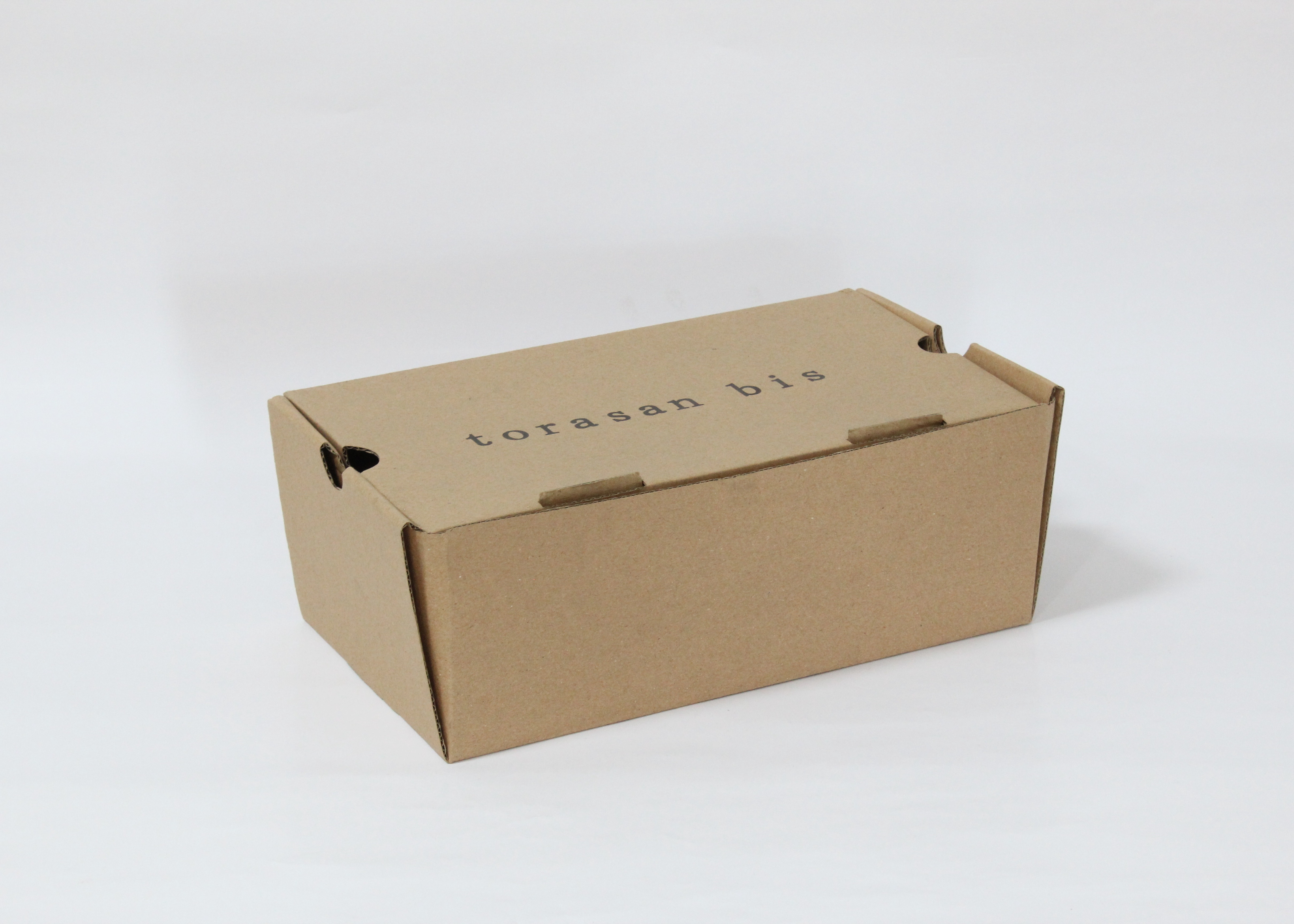 Custom printed logo corrugated product mailing packaging box rectangular brown box Shoe boxes