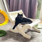 Pet Cat Sofa Bed Sunbathing Chair Sleeping Recliner Cat Scratching Board Cat