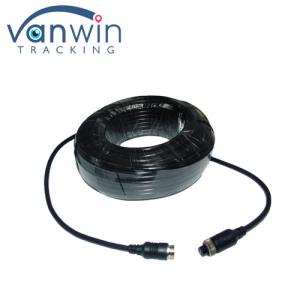 Wholesale 20m Aviation Grade GX12 4pin Male to Female Reversing Camera Rear View Cameras Extension Cable for DC 12V/24V Connection from china suppliers