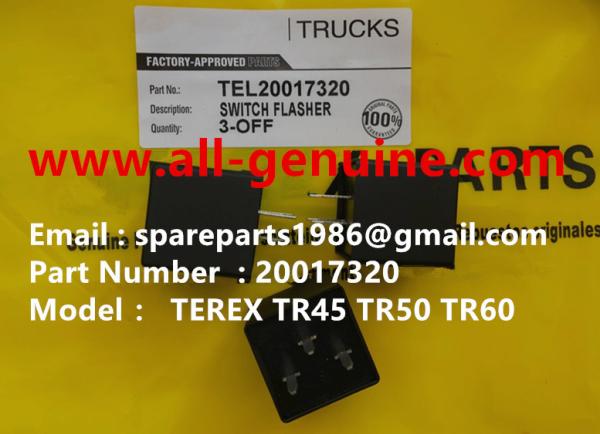 TEREX 20017320 SWITCH FLASHER MINING NHL DUMP TRUCK TR35 TR50 TR60 TR100 3305B