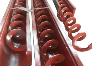 China Sludge Material Conveying Shaftless Screw Conveyer Strong Tangling Resistant on sale