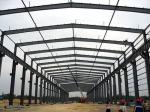 Paint Treatment Garage Steel Frame Lightweight Steel Structures- Green Building