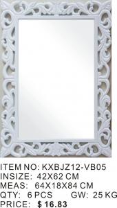 Wholesale wholesale silver mirror frame MDF Decorative mirror Frame glass Frame with MDF Carving from china suppliers