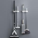 ABS plastic Mop And Broom Holder Wall Mount for Home Bathroom Kitchen