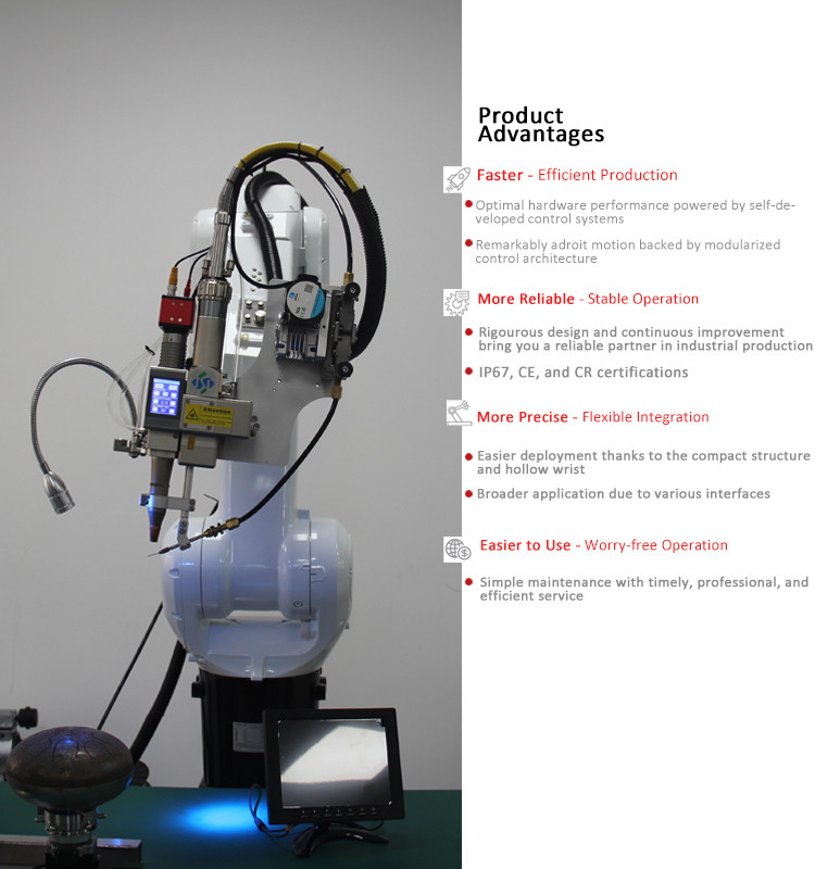 Riselaser Robotic Arm Laser Beam Welding Equipment Auto Welding Machine For Car