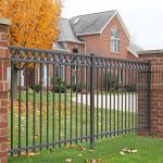 Metal Iron Wire Mesh Tubular Steel Fence Gardenrail Tubular Security Fencing