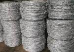 100ft 18 Gauge 4 Point Barbed Razor Wire Fence For Outdoors
