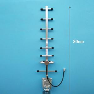 Wholesale 12dbi 868mhz 8 Elements Directional Outdoor Yagi Antenna With Low Loss Lmr195 Cable To Sma Male from china suppliers