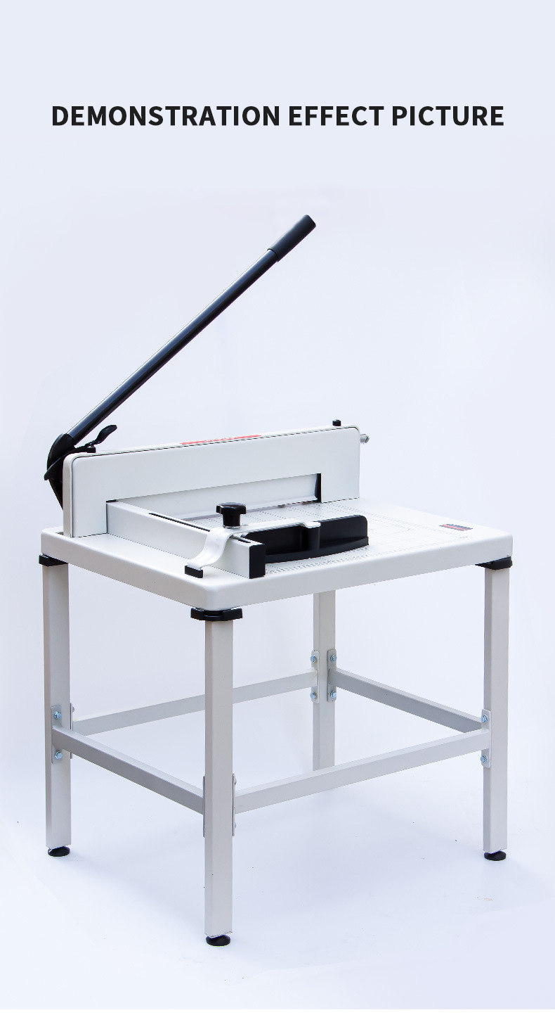9 KG Manual Guillotine Paper Cutting Machine with Sturdy Heavy Duty Bracket 858 A3 A4