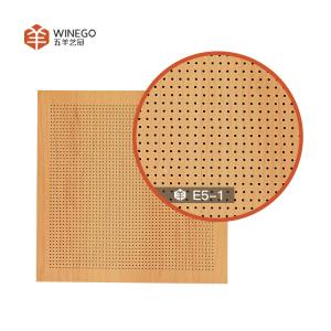 Wholesale Interior MDF Micro Perforated Acousitic Panels , Acoustic Sound Panels For Walls OEM from china suppliers