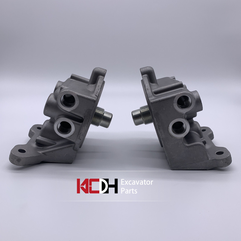 312D 320D2 323D excavator parts 382-0664 fuel water separator filter aluminum base, suitable for air filter assembly