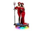 Wedding 360 Photo Booth Rental LOGO Printing Spinning Video Booth