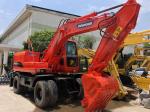 TOSHIBA Hydraulic Cylinder Used DH150 Wheel Excavator/Doosan 220 225 Walking