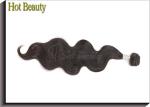Natural Black Virgin Human Hair Extensions Not Frizzy For Peruvian 22 Inch