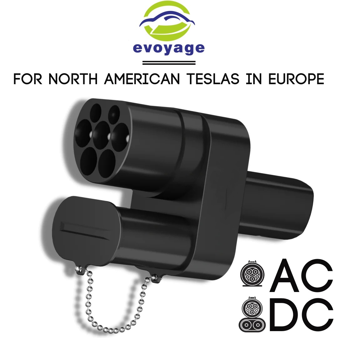 250A CCS 2 To Tesla EVSE Adaptor Electric Cars Vehicle Charger CCS2 To Tesla Charging Connector