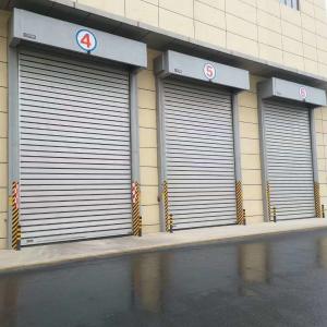 Wholesale Finger Safe Panel 2.5m/S High Speed Spiral Door Manufacturing plant shutter door high speed industrial automatic from china suppliers