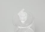 16oz Transparent Flat Shoulder Plastic Bottle For Shower Gel Hand Sanitizer