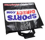 JONSADLE Black Polypropylene Woven Shopping Bags, Custom Printed PP Carry Bag