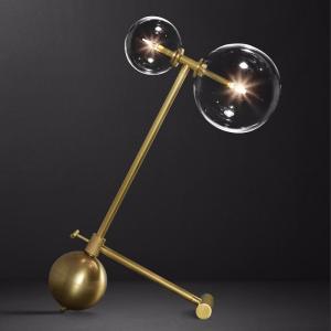 Wholesale Modern Table Lamps Luxury Creative Living Room Glass Ball Nordic side table lamp(WH-MTB-108) from china suppliers