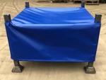 water & weather resistant, dust proofed PVC weatherproof fabrics Pallet Box Rack