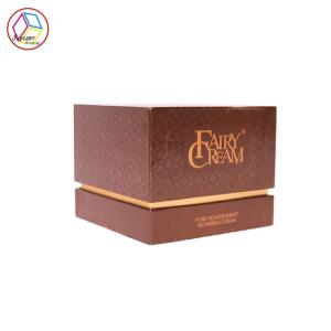 Wholesale Brown Cosmetic Gift Box , High End Beauty Box Recyclable Feature from china suppliers
