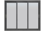 House 1.4mm Aluminium Sliding Window Double Glass For Room