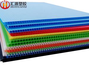 China Colorful Anti UV Correx Corrugated Plastic Sheets on sale
