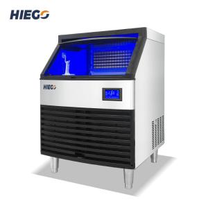 Wholesale 120kg Automatic Ice Machine 22mm Countertop Ice Cube Maker R404 from china suppliers