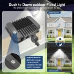 Outdoor LED Flood Light With Photocell High Lumen 140LM/W 100W 120W 150 Watt For