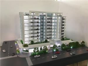 Wholesale Ceilling Light Architectural Model Making Materials For Apartment , 1/75 Scale Maquette Building from china suppliers