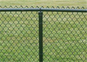 Wholesale 4m*4m High security stadiums chain link fence / sport field fence mesh pvc coated basketball court fence from china suppliers