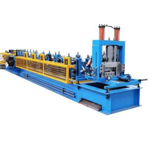 China Chain Drive Cz Purlin Roll Forming Machine For Galvanized Steel on sale
