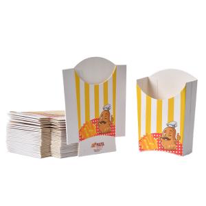 Wholesale Custom Recyclable French Fries Carton Food Package Boxes Packaging from china suppliers
