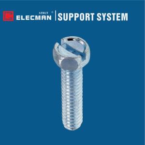 Wholesale M4 - M12 Slotted Hex Head Cap Screw Galvanised Carbon Steel from china suppliers