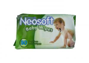 China Non Woven Disposable Wet Wipes Antibacterial Baby Wipes on sale