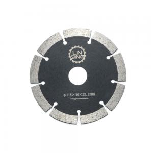 Wholesale Technology Cold Pressing Sintered 5 125mm Diamond Circular Segmented Disc for Dry/Wet from china suppliers