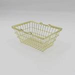 Custom Supermarket Accessories Stainless Steel Gold Nail Polishes Shopping