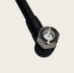 1/2 Superflex 7/16 DIN Male Right Angle To 4.3/10 Male Right Angle Jumper Cable