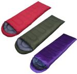 Blue / Red 3 Reasons Camping Sleeping Bag Nylon Fabric For Mountain Climbing