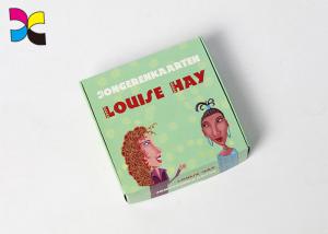 Wholesale Educational Card Printing Services Eco Friendly Flash Custom Paper PMS Colors from china suppliers