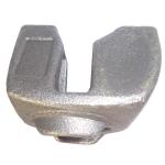 Corrosion Resistant Scaffolding Parts Casting Ringlock Ledger Head For Building