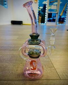 Wholesale Colored Dab Rig Glass Smoking Pipe Size 12 Inch from china suppliers