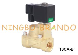 Wholesale 3/8'' 1/2'' 3/4'' 1'' Hot Water And Steam Brass Solenoid Valve 24V 220V from china suppliers