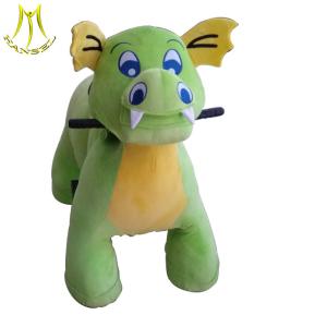 Wholesale Hansel electric dinosaur scooter mountable plush motorized animal for shopping mall from china suppliers