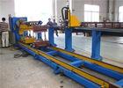 Intersection Flame Plasma CNC Cutting Machine For Mild Steel / Stainless Steel