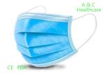 Civil Use Surgical Face Mask Mouth Cover Blue And White Surgical Mask