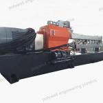 Production PA66 Parallel Twin Screw Plastic Granulator Machine Raw Material
