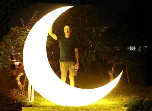 Wholesale LED Moon Light 2M Outdoor Lighting Chair Square decoration Remote Control Can Be Customized from china suppliers